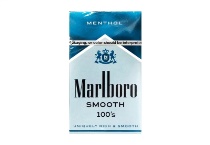 万宝路美产硬蓝薄荷 Smooth 100S多少钱一包，万宝路美产硬蓝薄荷 Smooth 100S香烟当前最新价格是多少