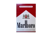 万宝路硬红乌兹别克斯坦免税版香烟辨别方法，现在一盒多少钱