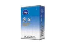 渡江东海蓝硬香烟真假辨别