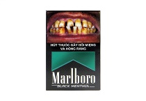 万宝路Black Menthol越南版多少钱一包，万宝路Black Menthol越南版香烟当前价格